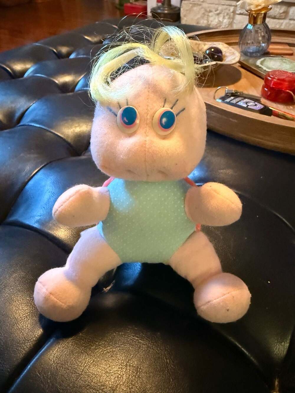 Hasbro 1988 Topsy Turtles Vanna Vanity Shell Plush Stuffed Animal